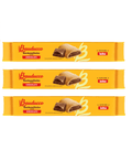 Biscoito Bauducco Recheadinho Chocolate 3x104g - MEUBRASILONLINE