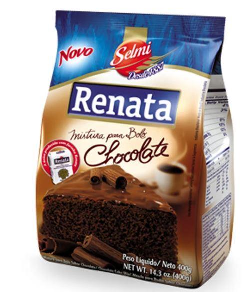 Renata Mistura para Bolo sabor Chocolate 400g - MEUBRASILONLINE