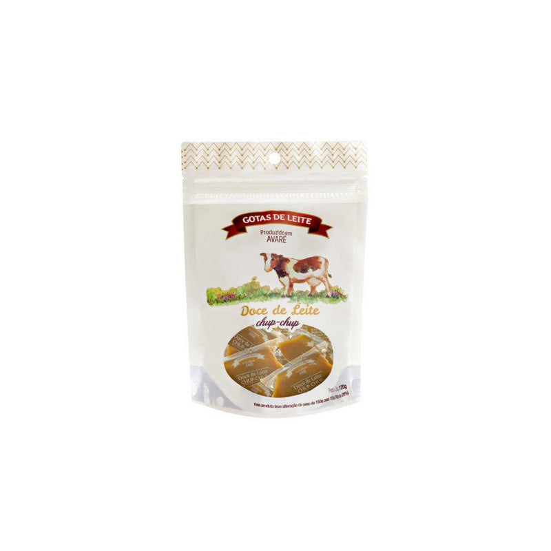 Chup Chup Gotas de Leite 120g - MEUBRASILONLINE