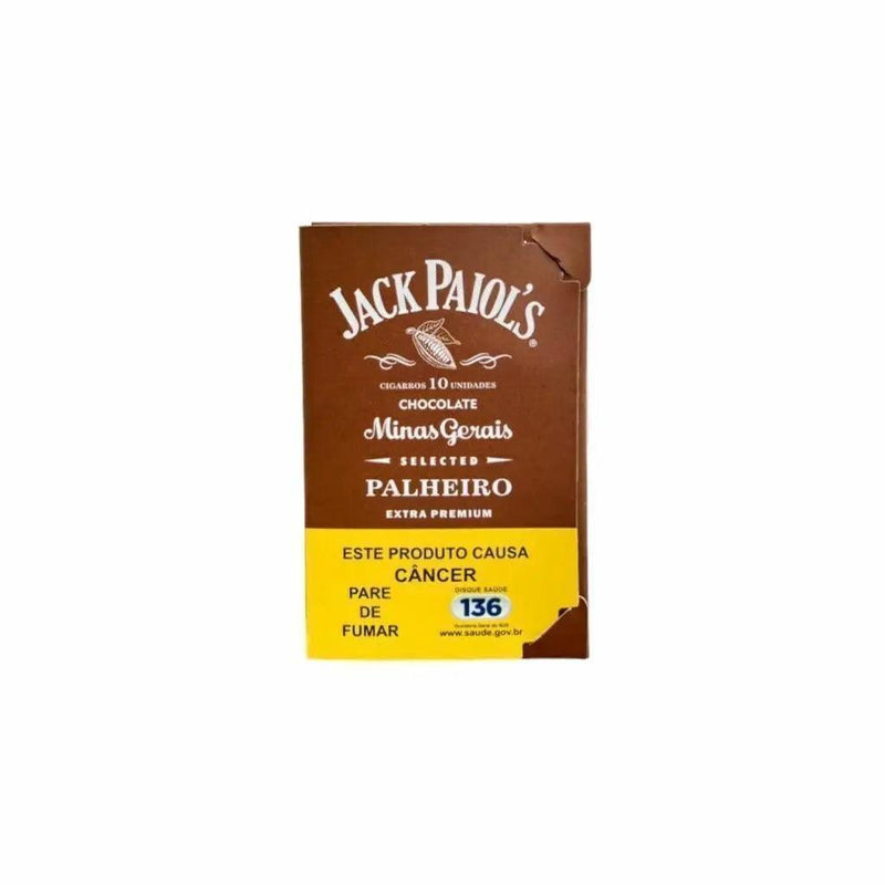 CIGARRO DE PALHA JACK PAIOLS 10UN CHOCOLATE - Meu Brasil On Line