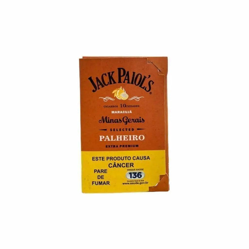 CIGARRO DE PALHA JACK PAIOLS 10UN MARACUJÁ - Meu Brasil On Line