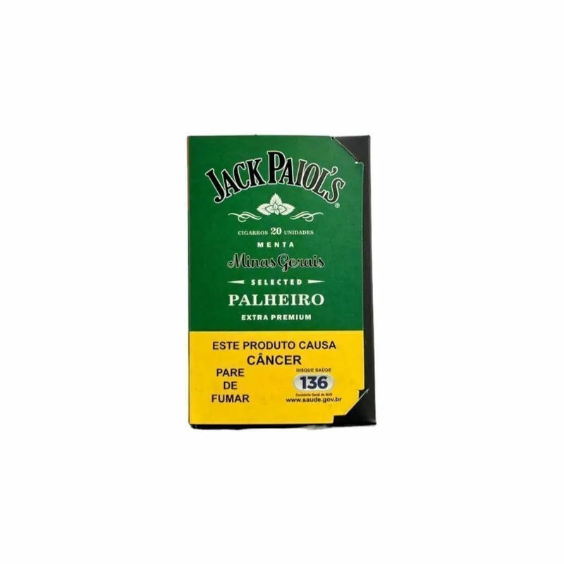 CIGARRO DE PALHA JACK PAIOLS MENTA - Meu Brasil On Line