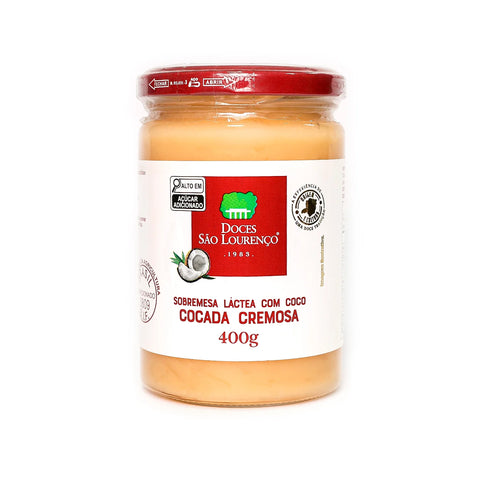 Cocada Cremosa São Lourenço 400g