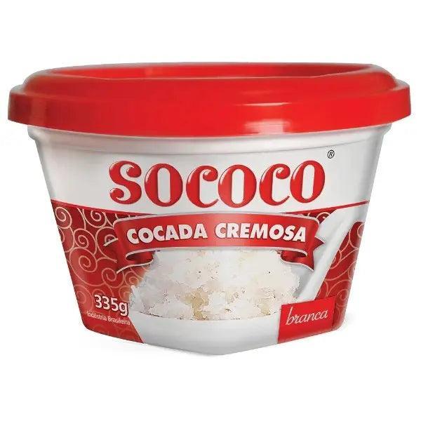 Cocada Cremosa Branca Sococo 335g - Meu Brasil On Line