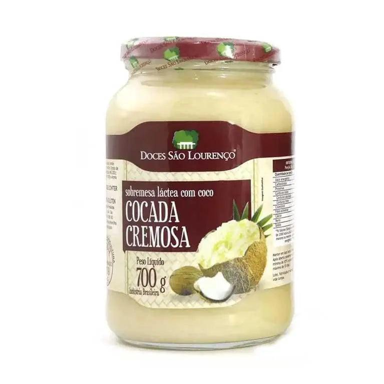 Cocada Cremosa Sao Lourenco 700g - Meu Brasil On Line