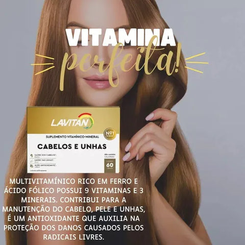 Lavitan More Hair Hair and Nails 60 Capsules