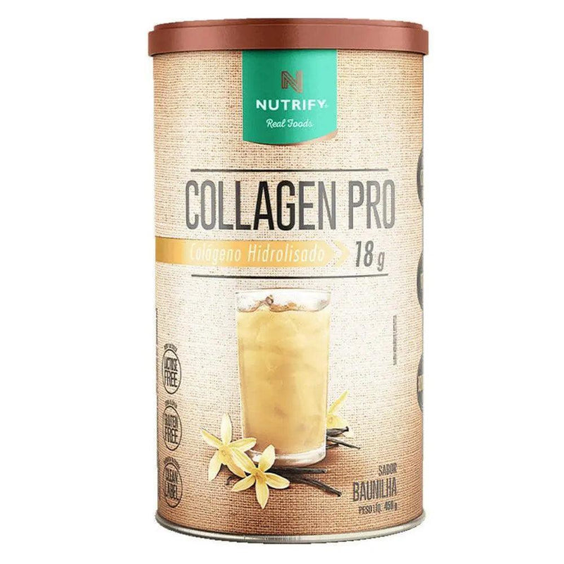 Colágeno Body Balance Collagen Pro Baunilha Nutrify 450g - MEUBRASILONLINE