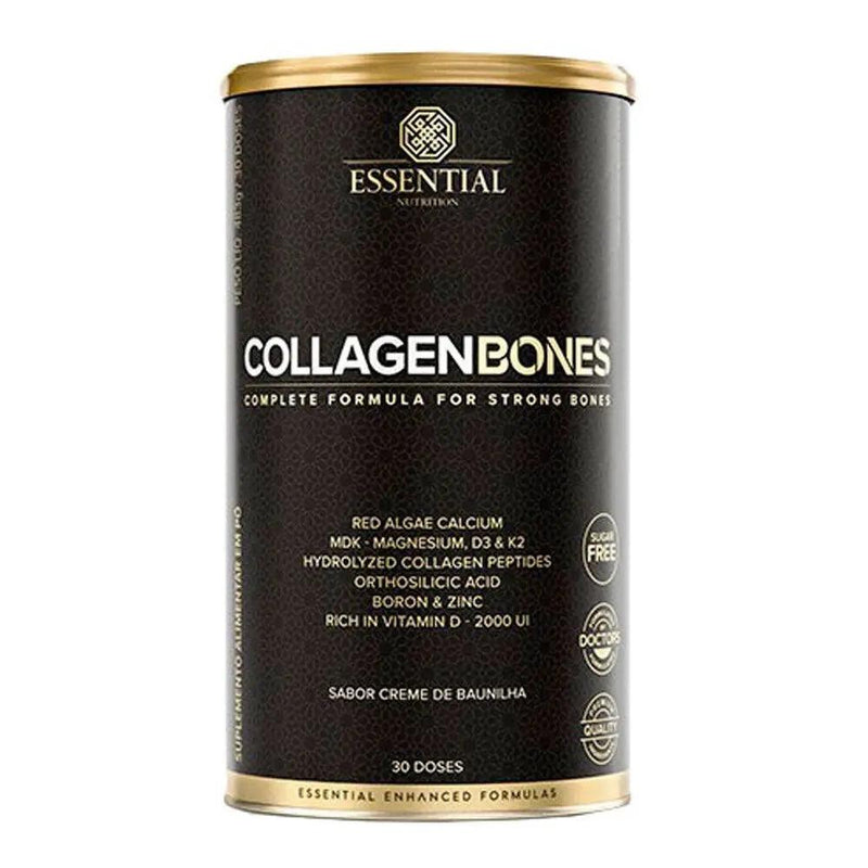 Colágeno Collagen Bones Essential Nutrition 483g - Meu Brasil On Line