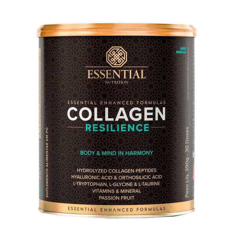 Colágeno Collagen Resilience Maracujá Essential Nutrition 390g - MEUBRASILONLINE