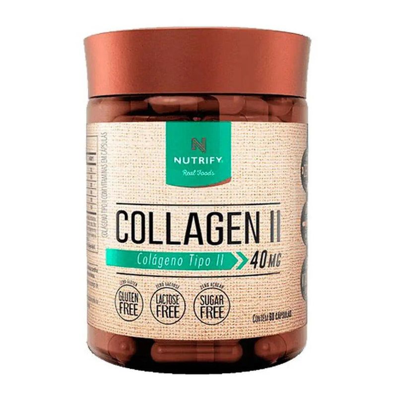 Colágeno Tipo II Collagen II Nutrify 60 caps - Meu Brasil On Line