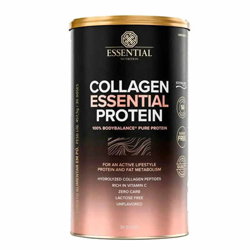 Collagen Essential Protein Neutro Essential Nutrition 457,5g - Meu Brasil On Line