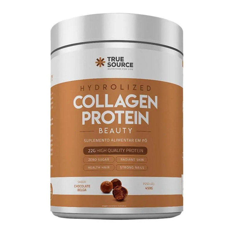 Collagen Protein Chocolate Belga True Source 450g - Meu Brasil On Line