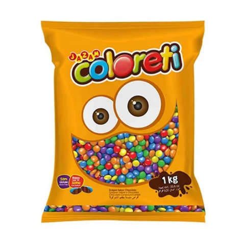 Coloreti Mini - Colorido - 1KG Jazam