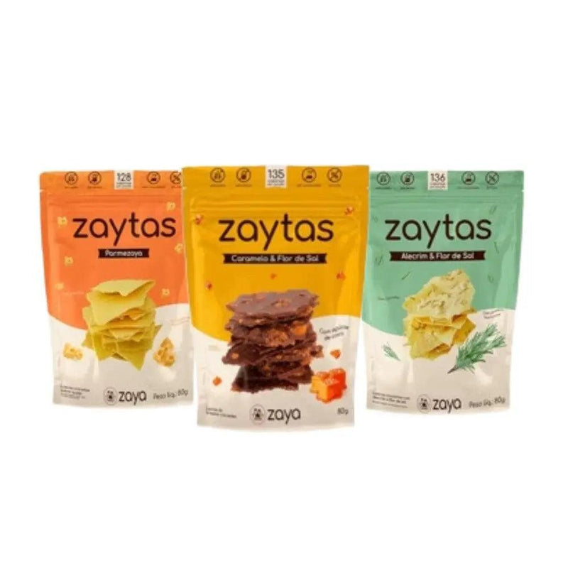 Combo Biscoitos Zaytas Zero Glúten - Meu Brasil On Line