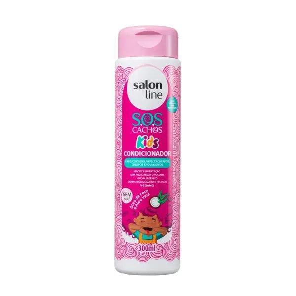 Condicionador S.O.S Cachos Kids Salon Line 300ml - Meu Brasil On Line