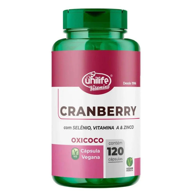 Cranberry - Unilife - 120 Cápsulas - Meu Brasil On Line