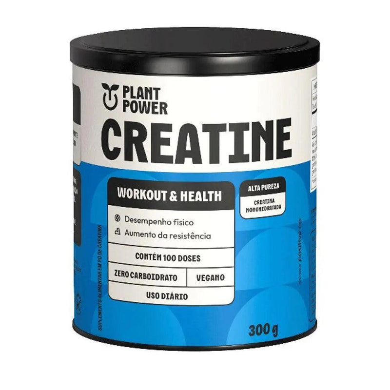 Creatina Plant Power 300g - MEUBRASILONLINE