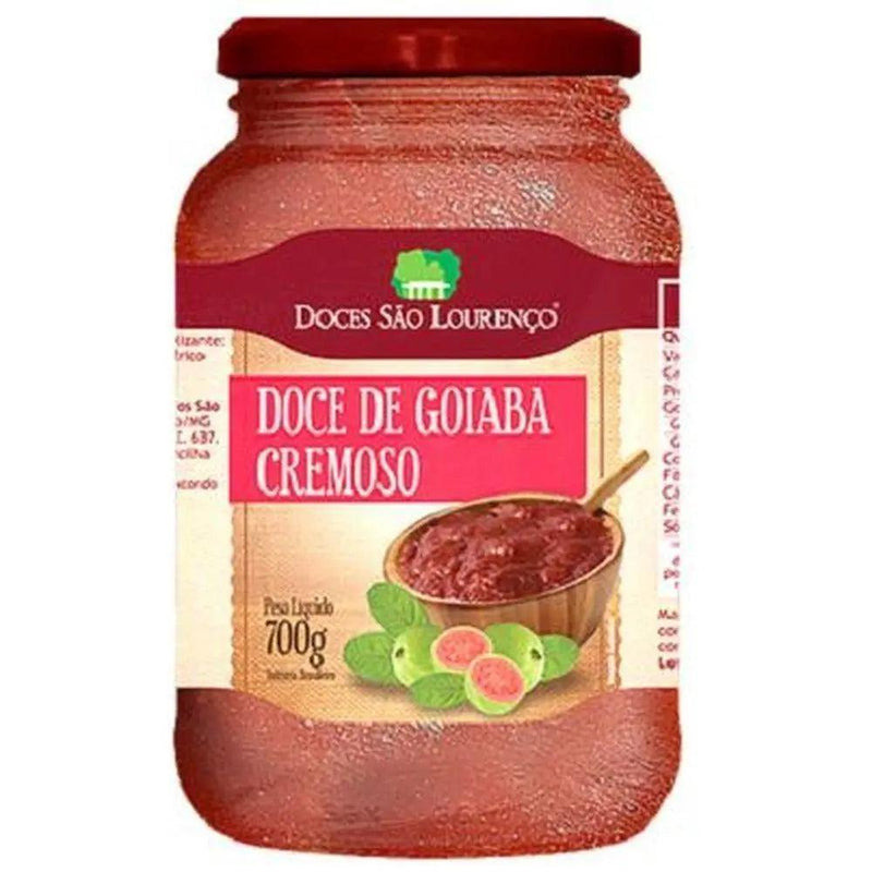 Creme de Goiaba Sao Lourenco 700g - Meu Brasil On Line