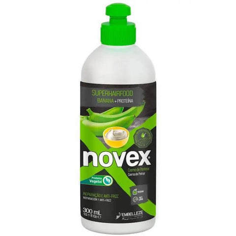 Creme de Pentear SuperHairFood Banana Novex 300ml - MEUBRASILONLINE