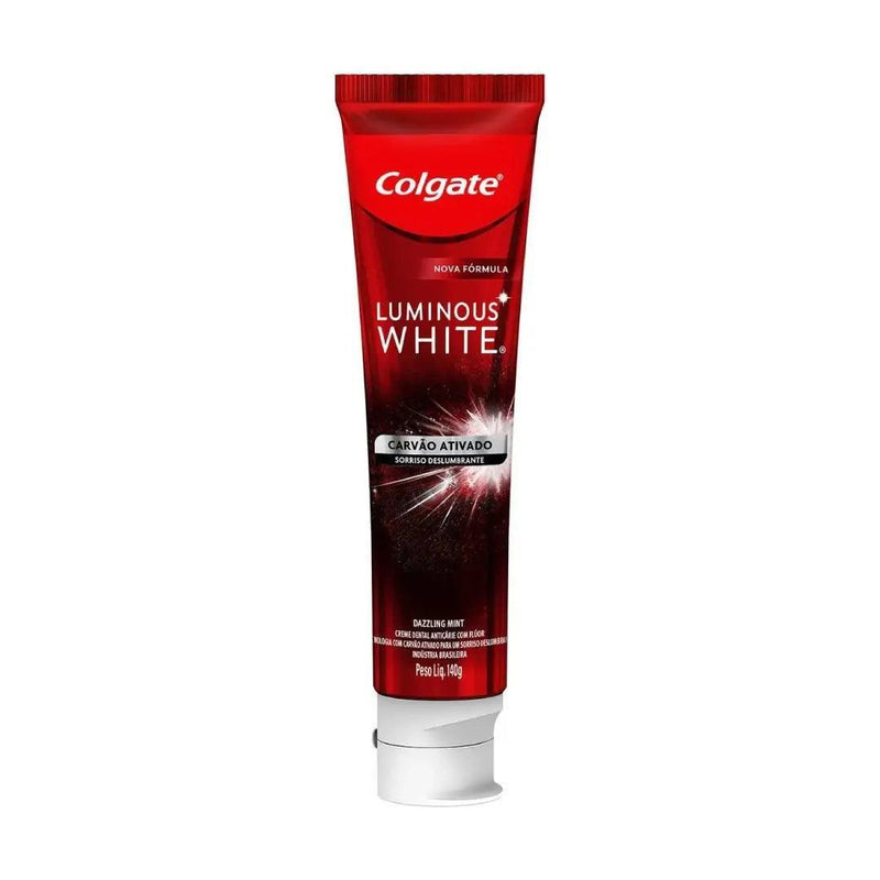 CREME DENTAL COLGATE 140G LUMINOUS CARVAO - Meu Brasil On Line