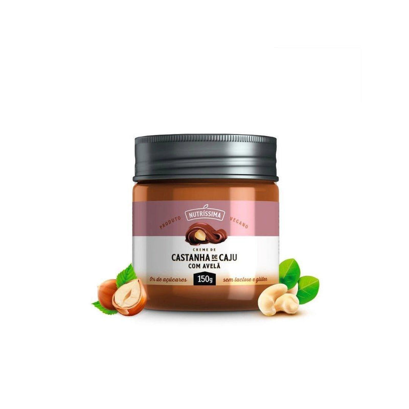 Creme Nutrissima Castanha De Caju Com Avelã 150g - Meu Brasil On Line