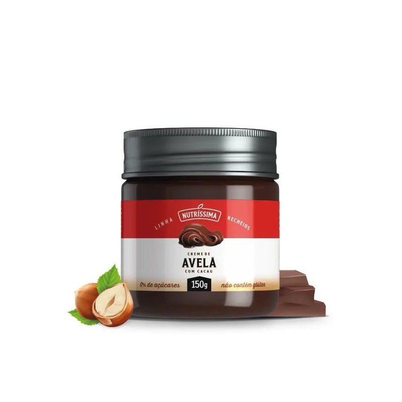 Creme Nutríssima De Avelã Com Cacau Zero Açúcar 150g - Meu Brasil On Line