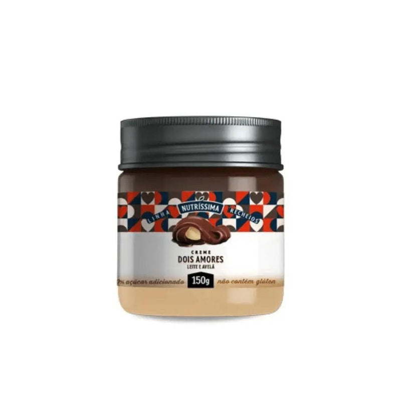 Creme Nutrissima Dois Amores Zero Açúcar 150g - Meu Brasil On Line