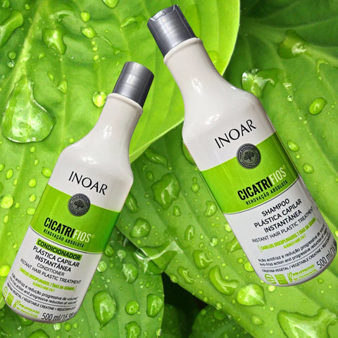 Kit Cicatrifios Shampoo 500ml + Condicionador 500ml Inoar