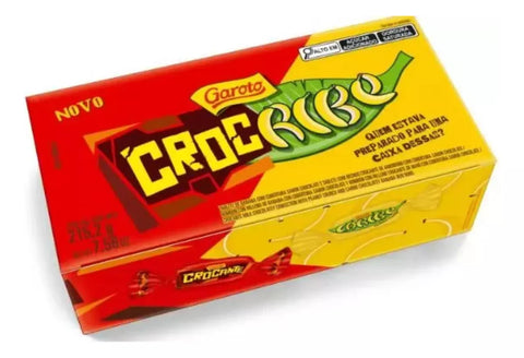 Garoto Crocribe Chocolate Crocante e Caribe 215,2G