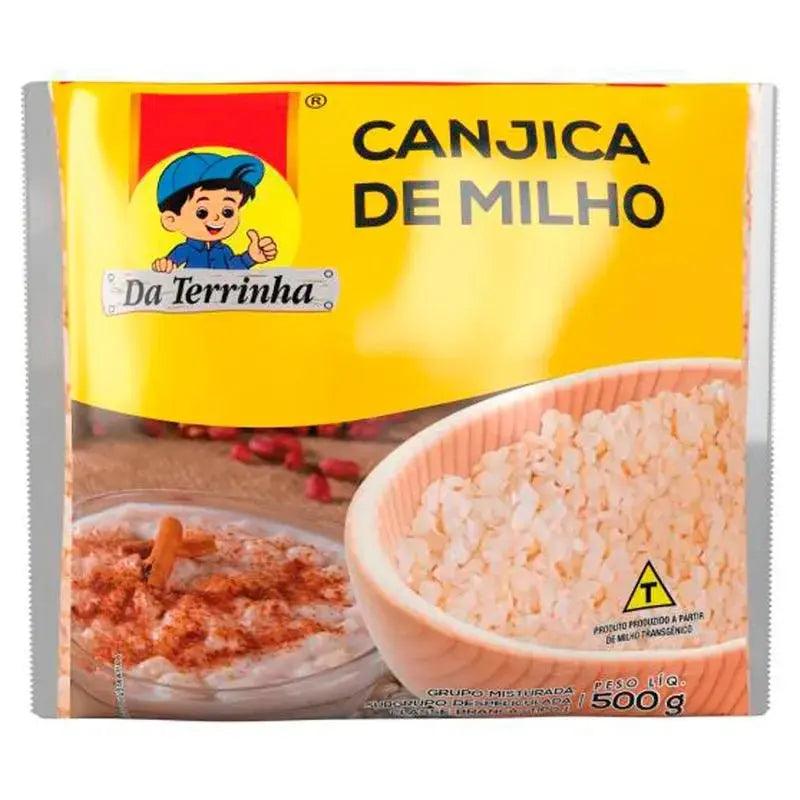 Da Terrinha Canjica de Milho Branca 500g - Meu Brasil On Line