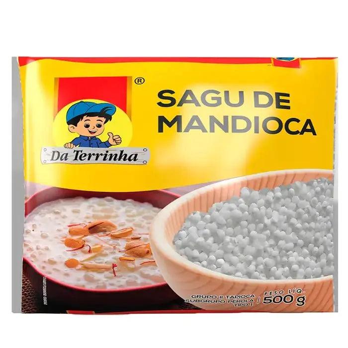 Da Terrinha Sagu de Mandioca 500g - MEUBRASILONLINE