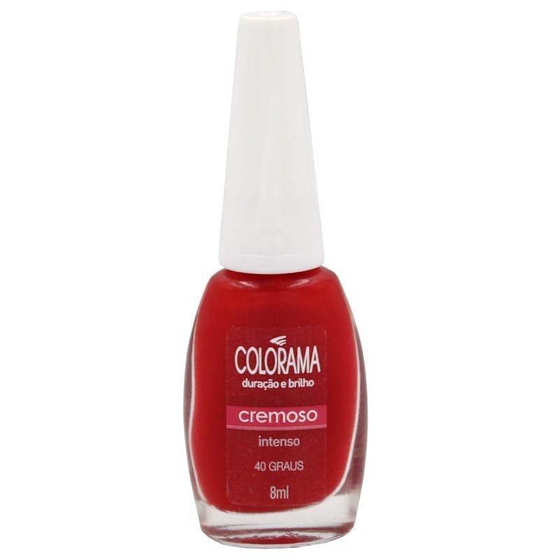 Esmalte 40 Graus Colorama 8ml - MEUBRASILONLINE