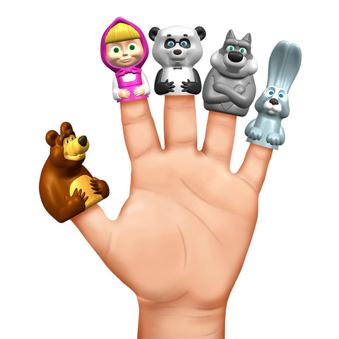 Masha and the Bear Finger Puppet - Estrela