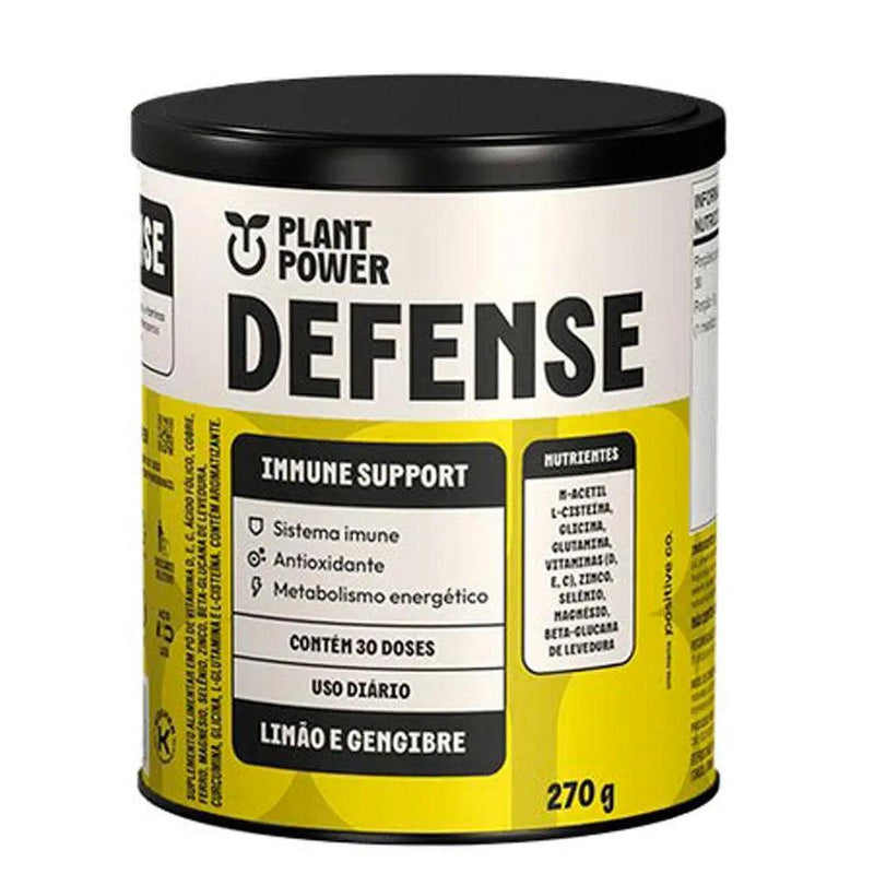 Defense Limão e Gengibre Plant Power 270g - Meu Brasil On Line