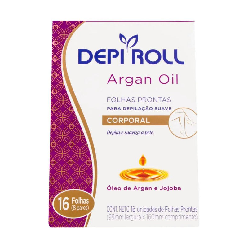 DEPI ROLL FOLHAS 16UN CORPO ARGAN - Meu Brasil On Line