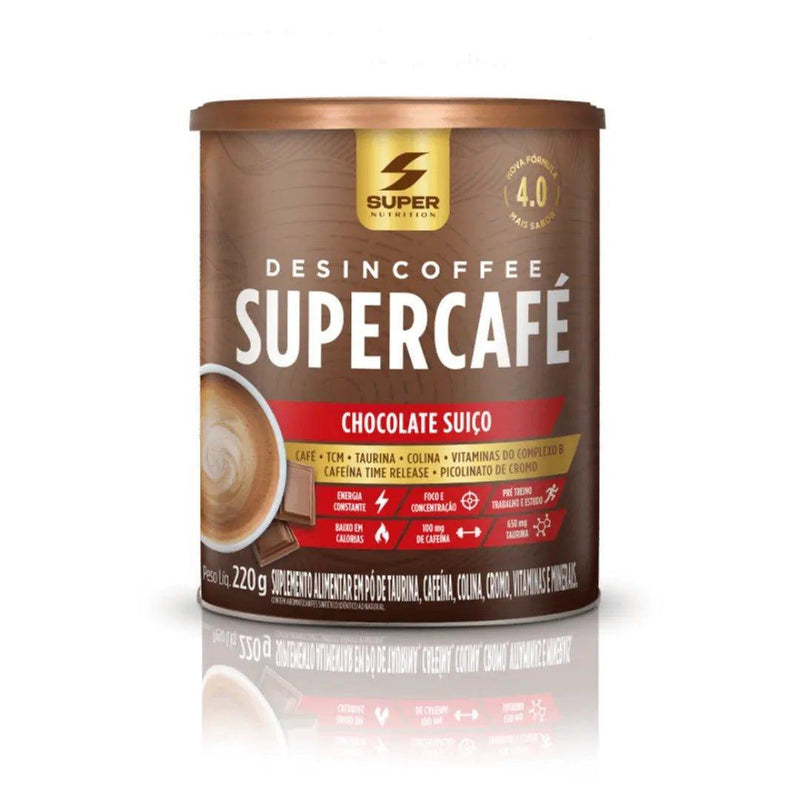 Desincoffee Supercafé Chocolate Suíço Desincha 220g - Meu Brasil On Line