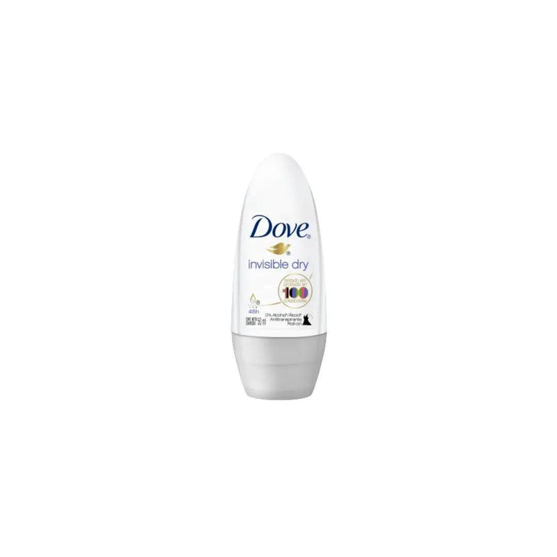 Desodarante Dove Roll-On Invisible Dry 50 Ml - MEUBRASILONLINE