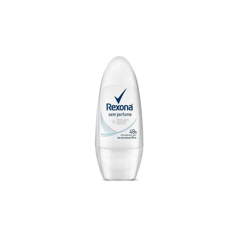 Desodarante Rexona Roll - On Sem Perfume 50 Ml - Meu Brasil On Line