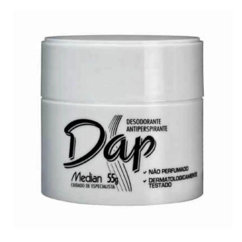 Desodorante em Creme Unissex Dap Sem Perfume Pote 55g - Meu Brasil On Line