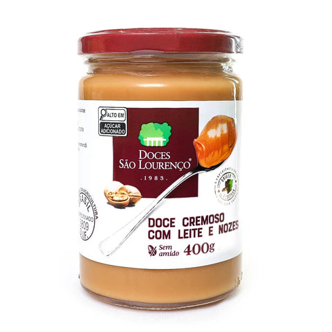 Doce Cremoso com Leite e Nozes São Lourenço 400g