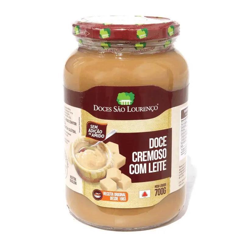 Doce Cremoso Com Leite Sao Lourenco 700g - Meu Brasil On Line