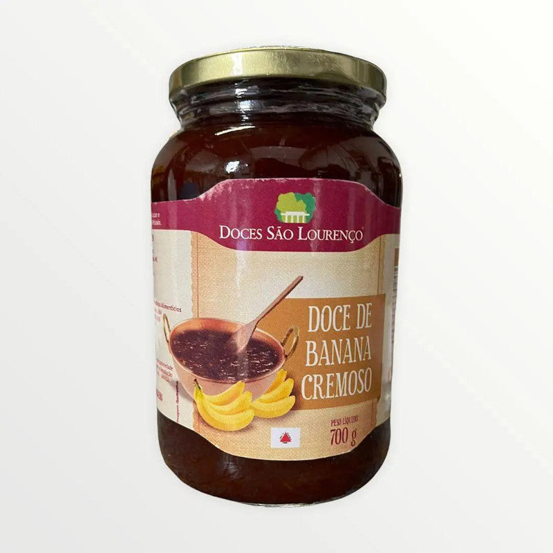 Doce de Banana Cremoso Sao Lourenco 700g - Meu Brasil On Line