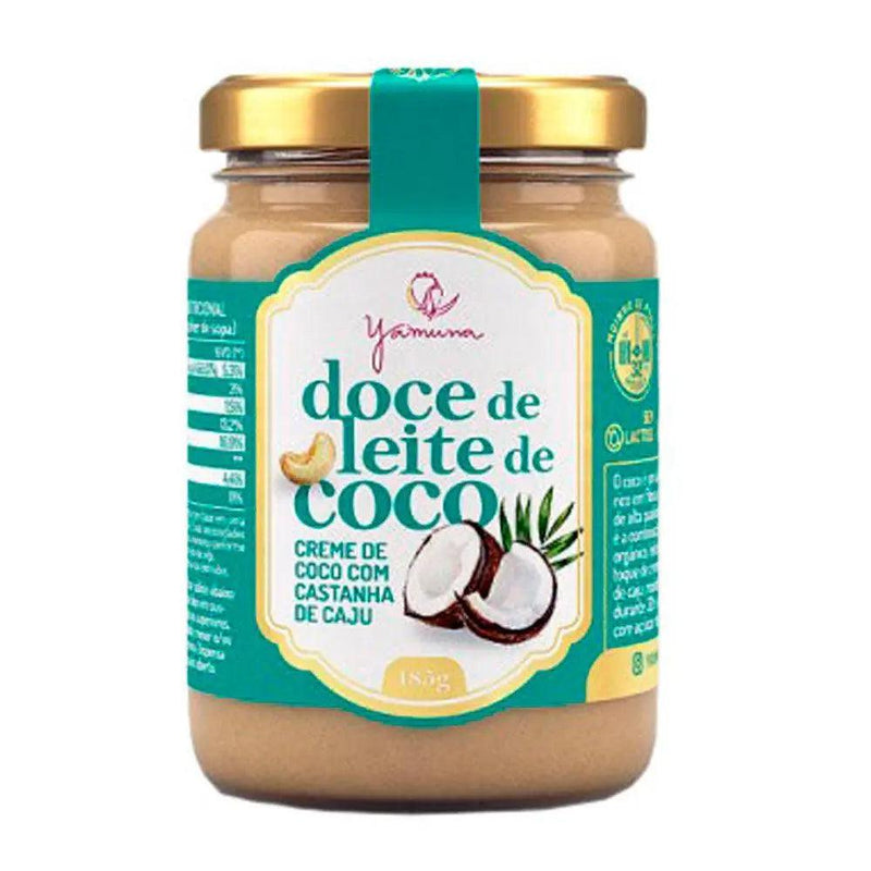 Doce de Leite de Coco Orgânico Yamuna 185g - Meu Brasil On Line