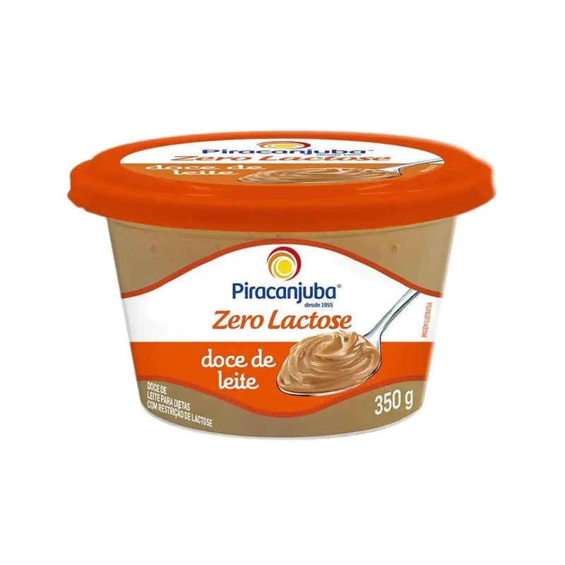 Doce de Leite Piracanjuba Zero Lactose 350g - Meu Brasil On Line