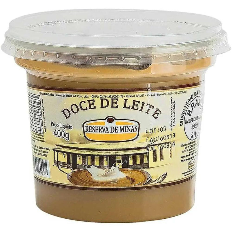 Doce de Leite Reserva de Minas 400g - Meu Brasil On Line