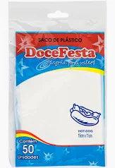 Plastic Bag Snack Bar Hot Dog 50 units