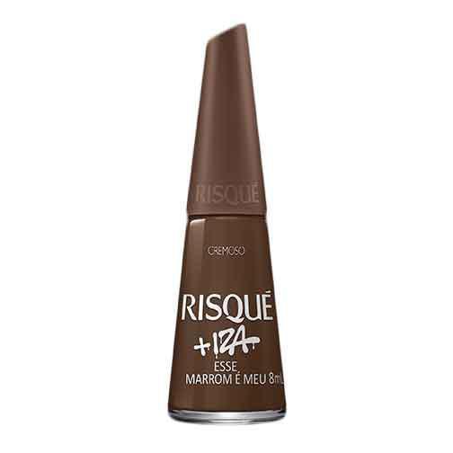 Esmalte Iza Esse Marrom Risque 8ml - MEUBRASILONLINE