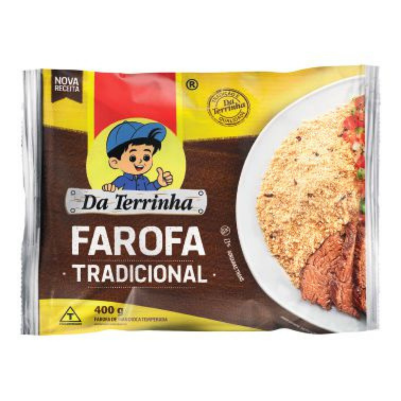 FAROFA PRONTA DA TERRINHA TRADICIONAL 400G