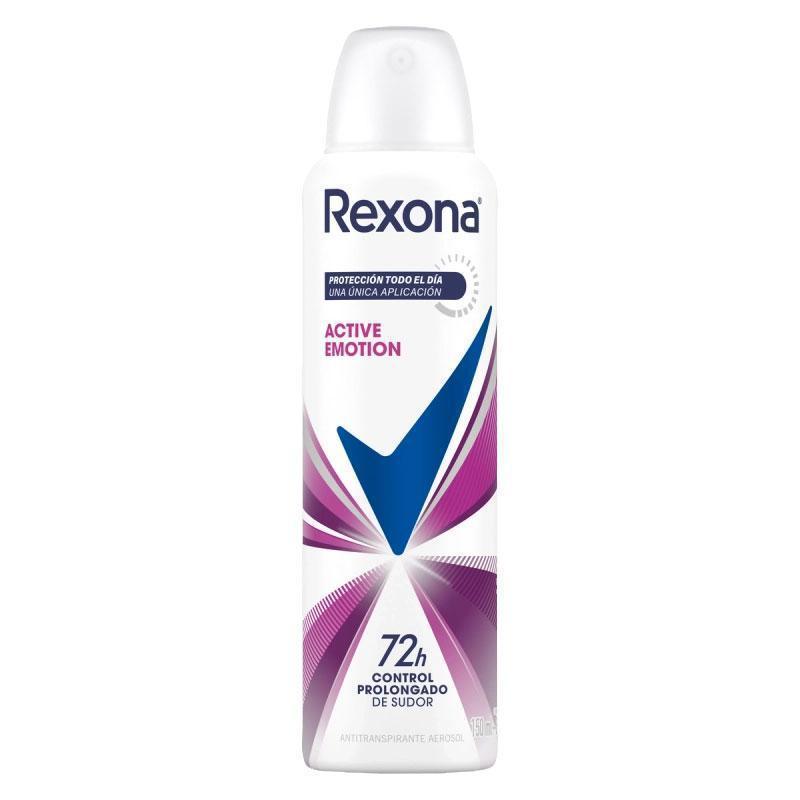 Desodorante Feminino Aero Active Emotion Rexona 150ML - MEUBRASILONLINE