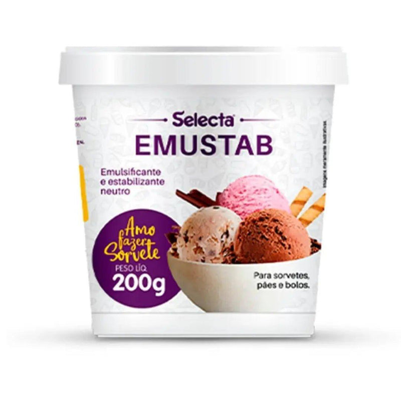 Emulsificante E Estabilizante Emustab Selecta Neutro 200g - Meu Brasil On Line